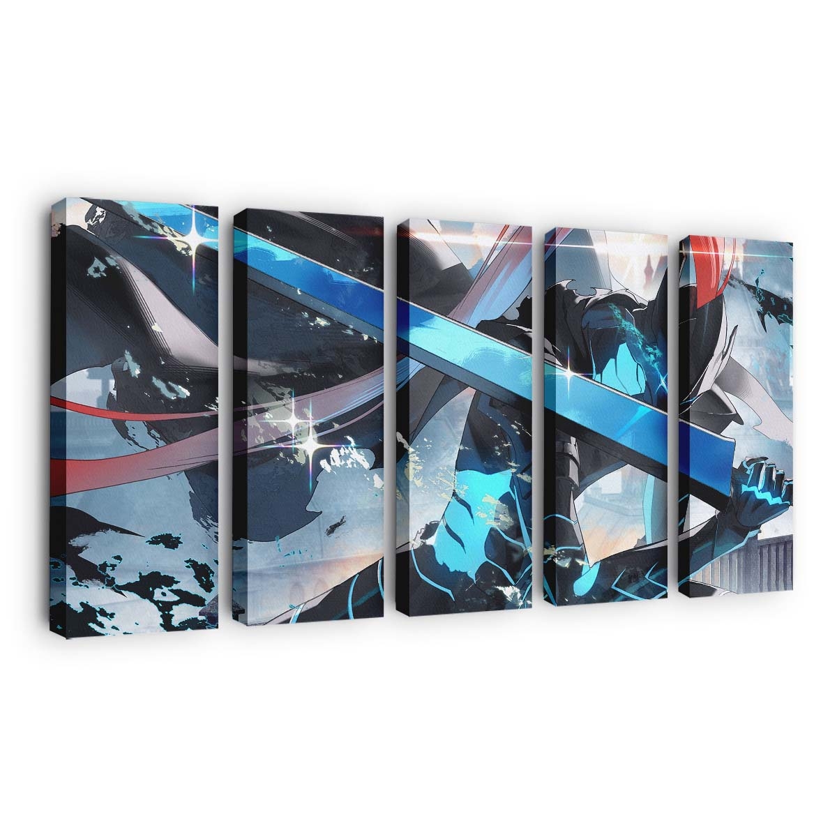 Igris Shadow Sword Solo Leveling 178 - Anime Leinwandbild - Wanddeko igris shadow sword solo leveling 178@5@d