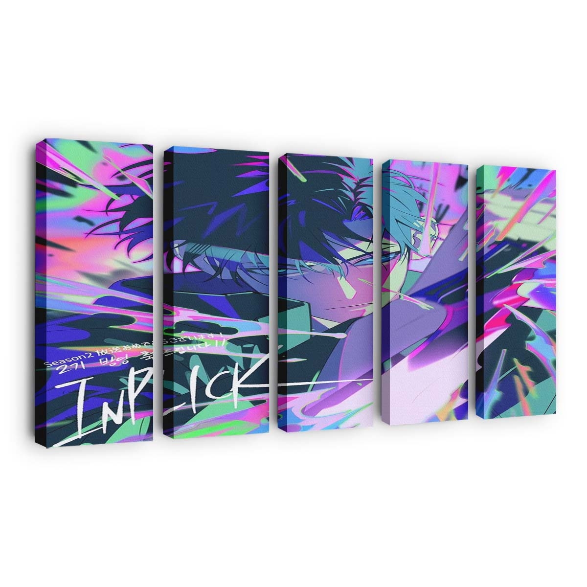 Inplick For Solo Leveling Season - Anime Leinwandbild - Wanddeko inplick for solo leveling season