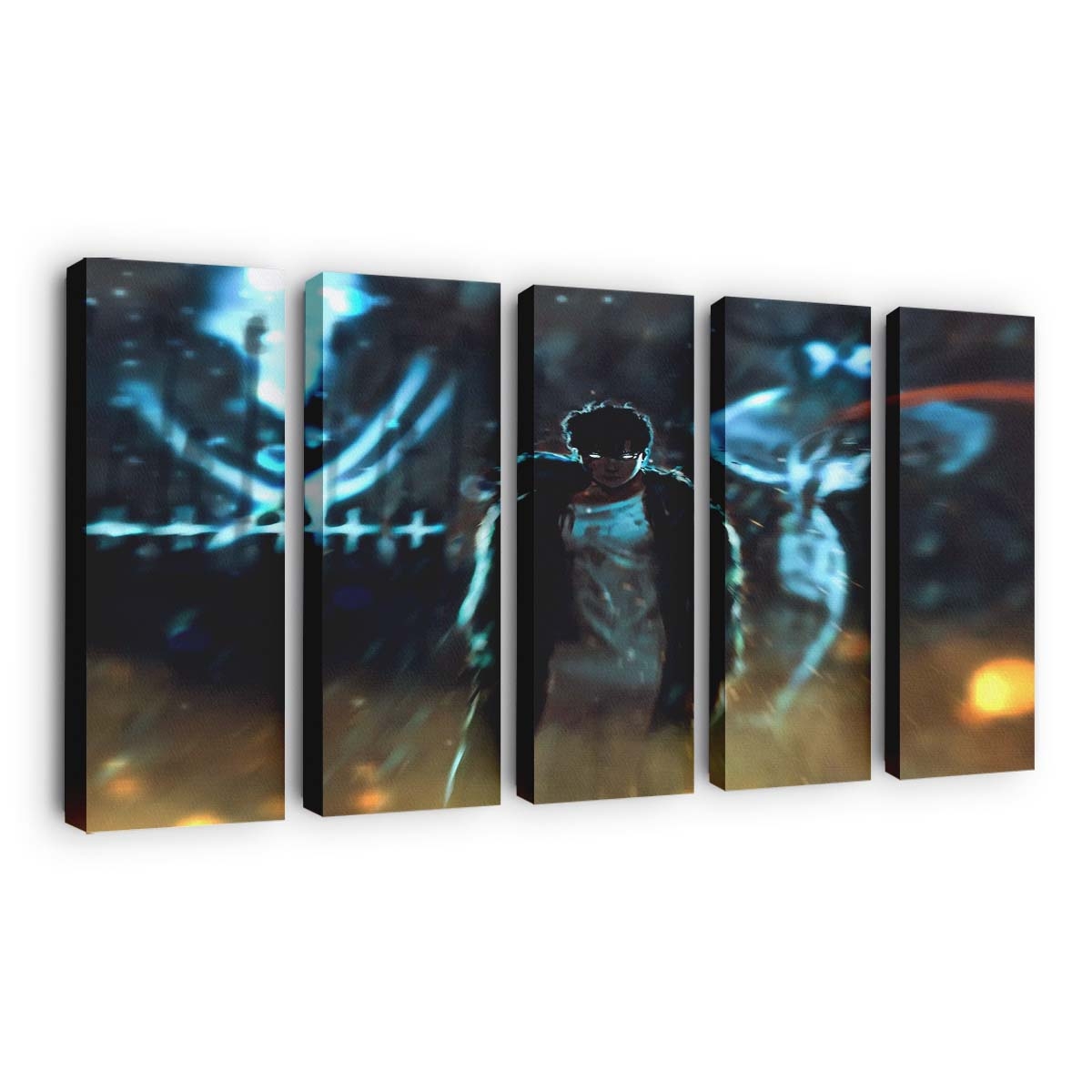 Iron Solo Leveling - Anime Leinwandbild - Wanddeko iron solo leveling hd wallpaper