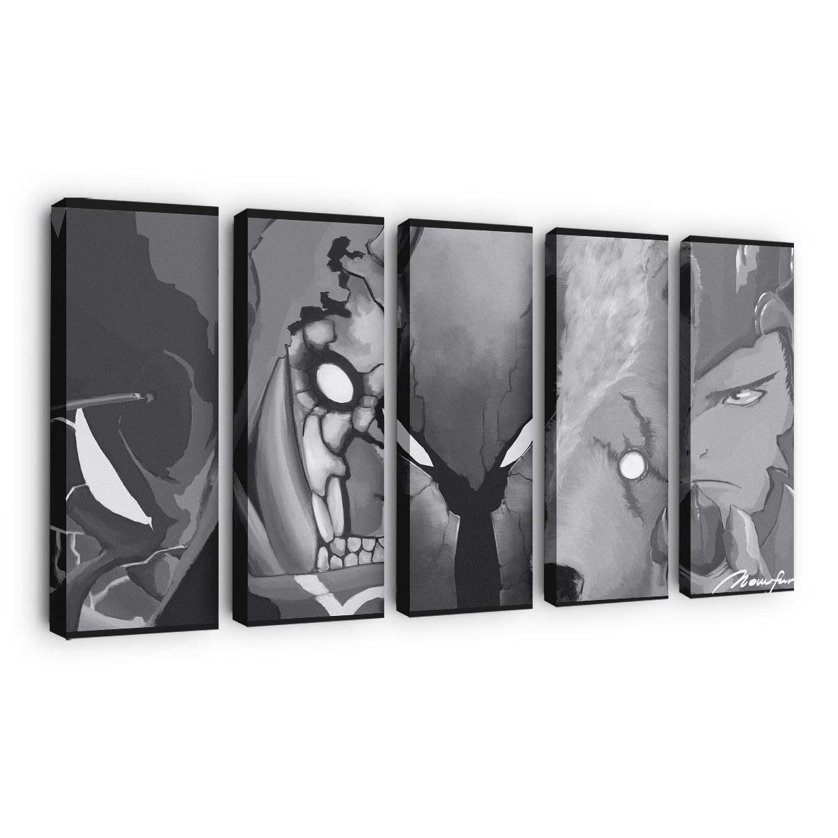 Shadow Army Solo Leveling - Anime Leinwandbild - Wanddeko shadow army solo leveling