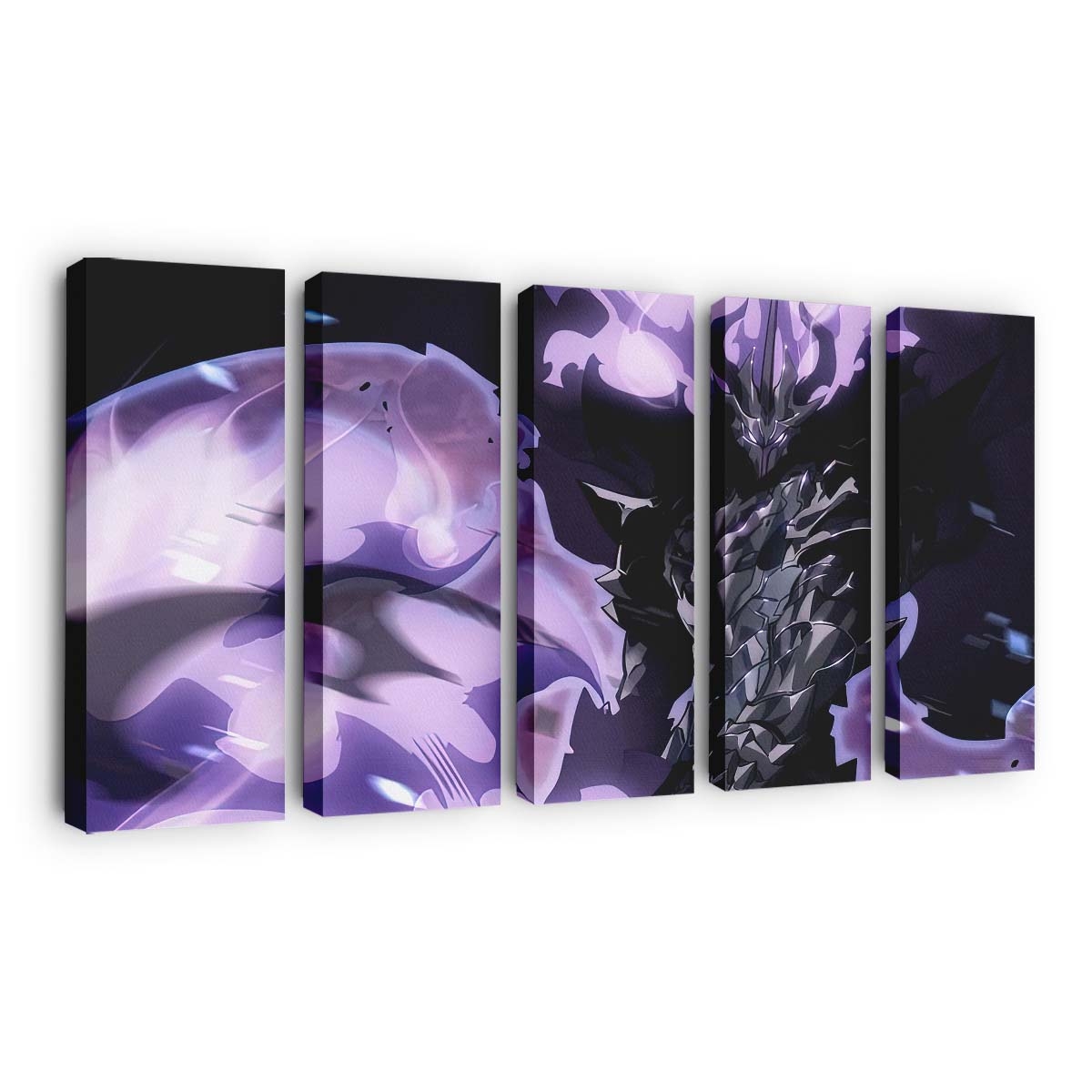 Shadow Monarch Solo Leveling 4 - Anime Leinwandbild - Wanddeko shadow monarch solo leveling 453@0@e