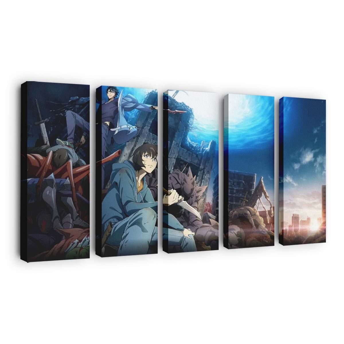 Solo Leveling Anime Series - Anime Leinwandbild - Wanddeko solo leveling anime series release