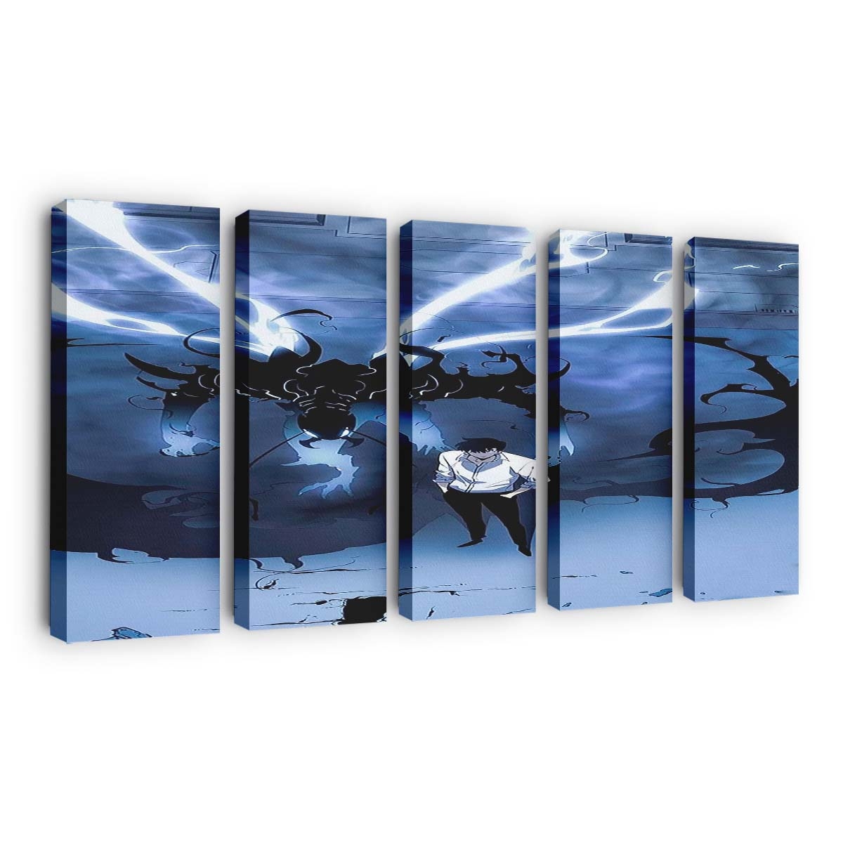 Solo Leveling Hd Phone 1 - Anime Leinwandbild - Wanddeko solo leveling hd phone wallpaper 0001