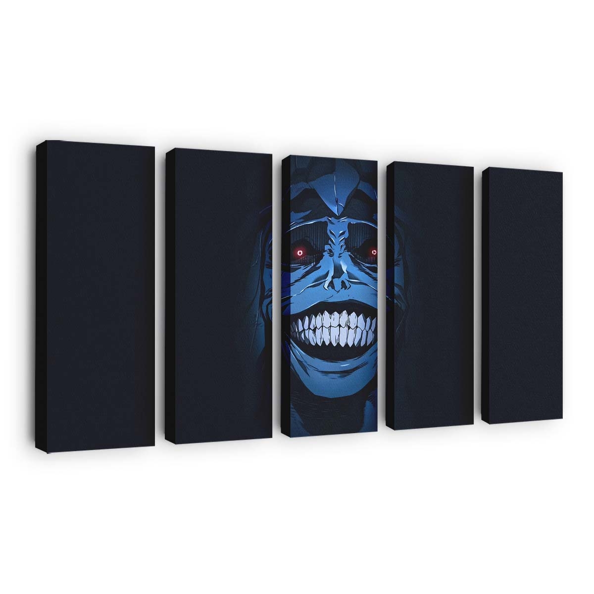 Solo Leveling Statue Of God Grin Smile 15 - Anime Leinwandbild - Wanddeko solo leveling statue of god grin smile 150@5@d