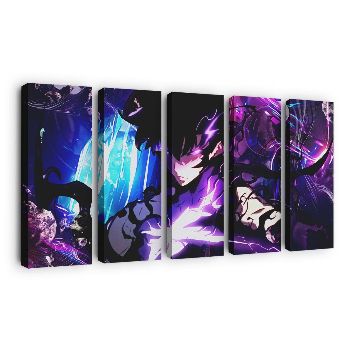 Solo Leveling Sung Jin Woo 217 - Anime Leinwandbild - Wanddeko solo leveling sung jin woo 217@5@d