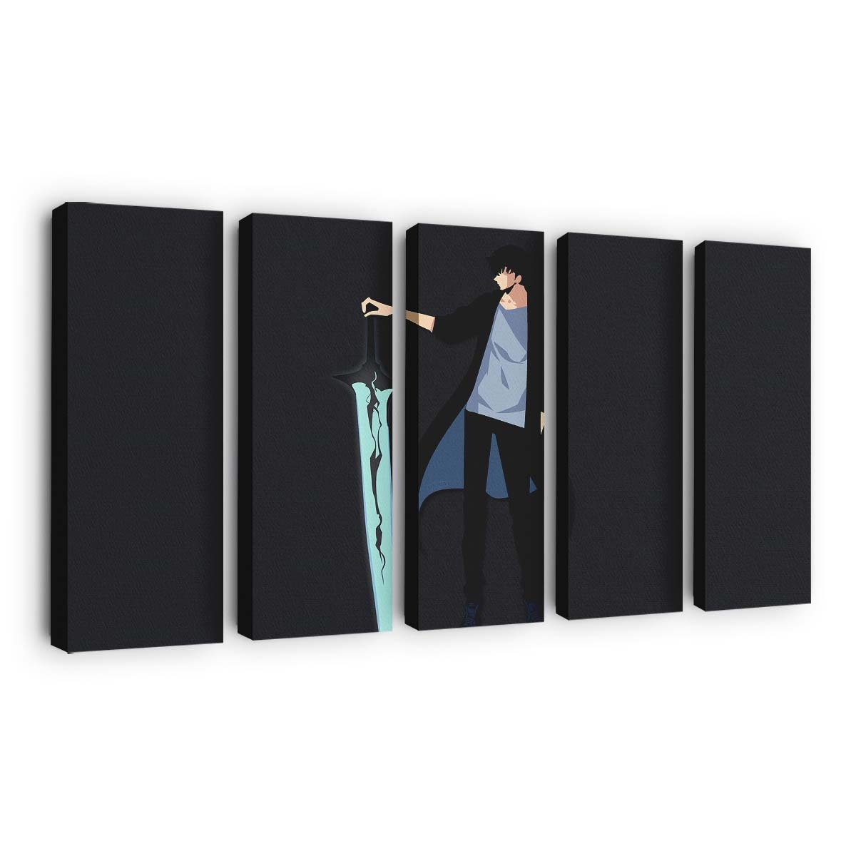 Solo Leveling Sung Jinwoo 529 - Anime Leinwandbild - Wanddeko solo leveling sung jinwoo 529@0@e