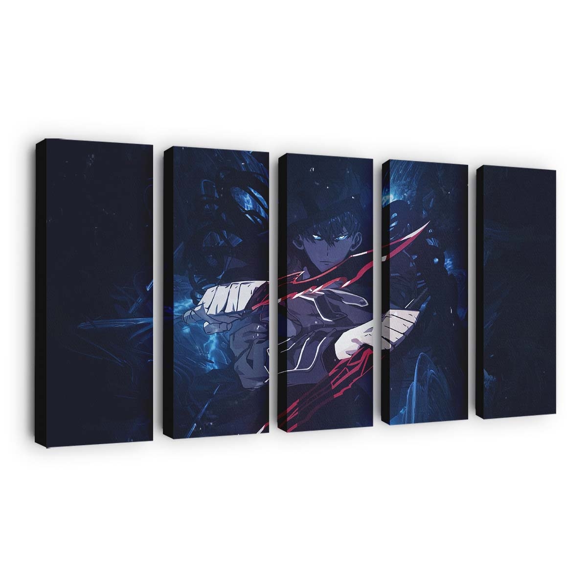 Solo Leveling Sung Jinwoo Dagger 531 - Anime Leinwandbild - Wanddeko solo leveling sung jinwoo dagger 531@0@e