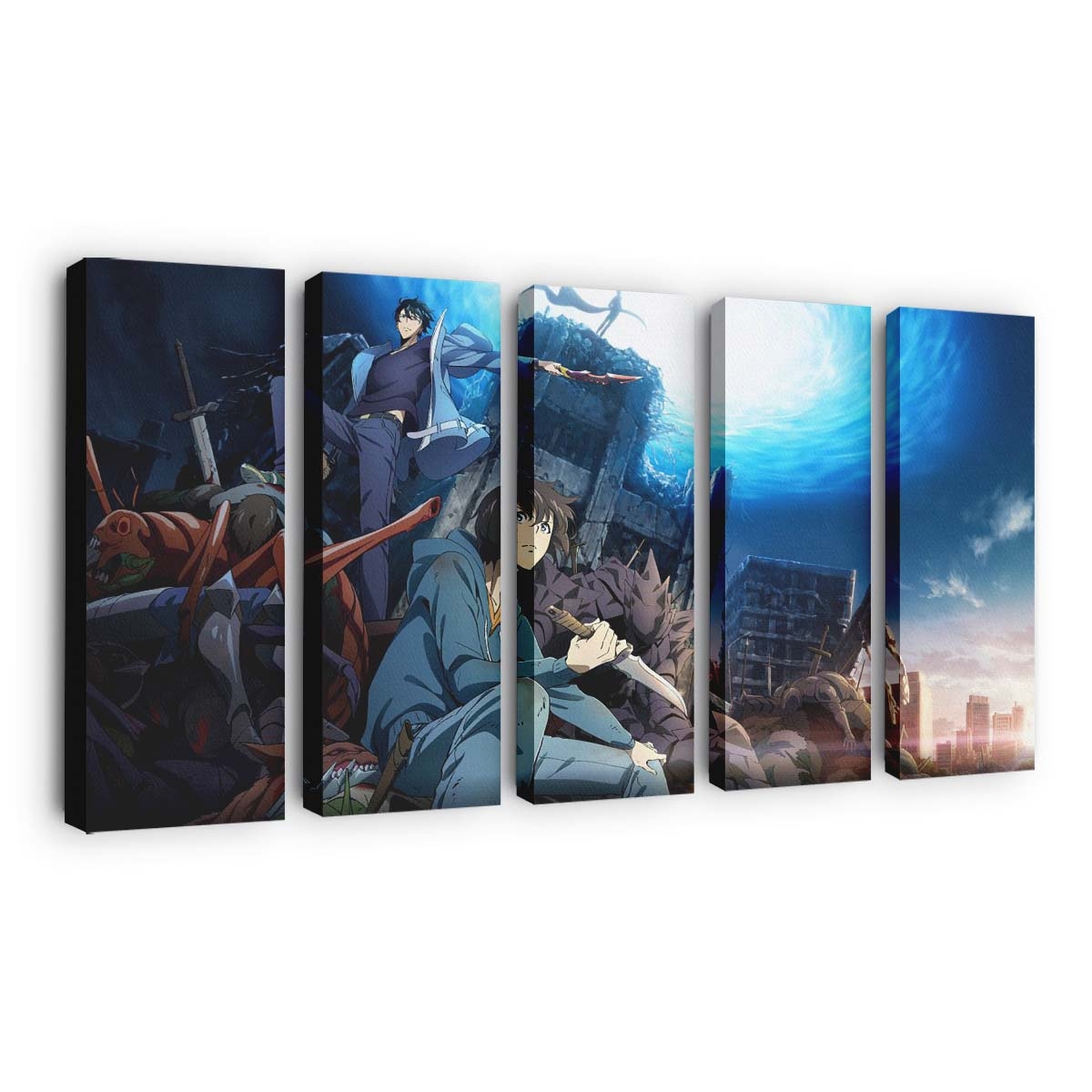 Solo Leveling 7 - Anime Leinwandbild - Wanddeko solo leveling wallpaper 0007