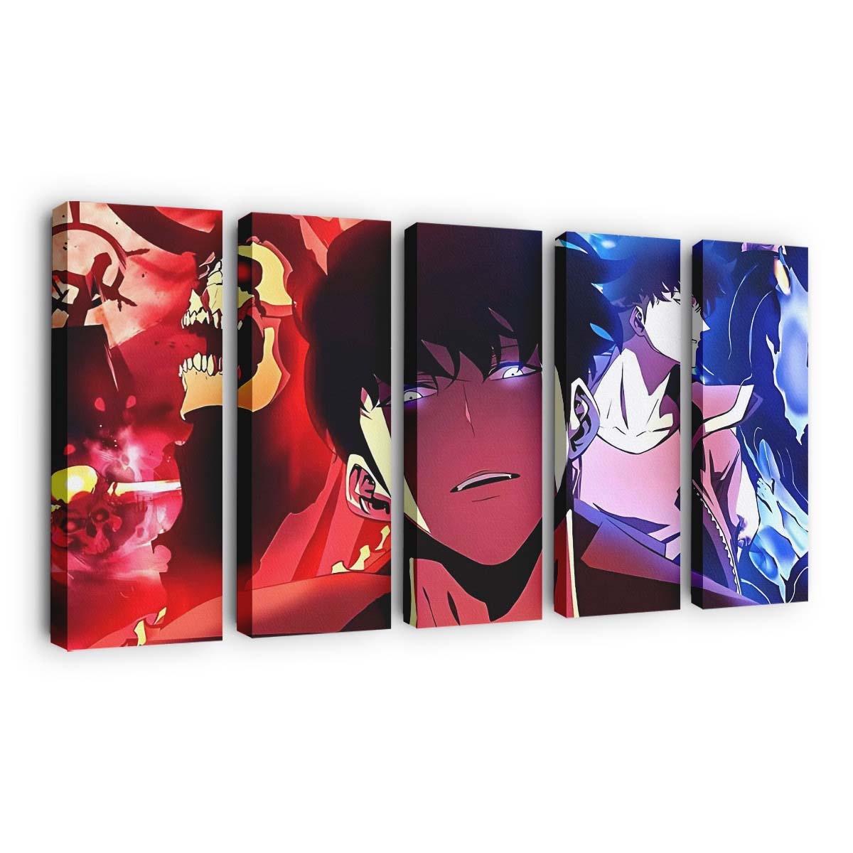 Sung Jinwoo 21 - Anime Leinwandbild - Wanddeko sung jinwoo wallpaper 0021