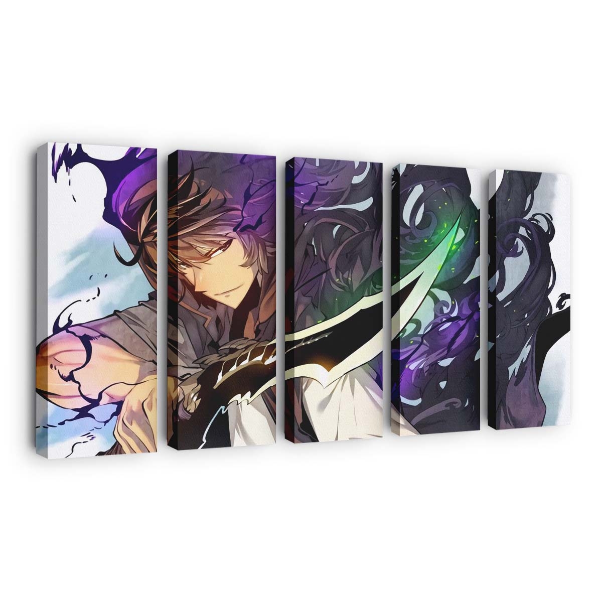 Sung Jinwoo 24 - Anime Leinwandbild - Wanddeko sung jinwoo wallpaper 0024