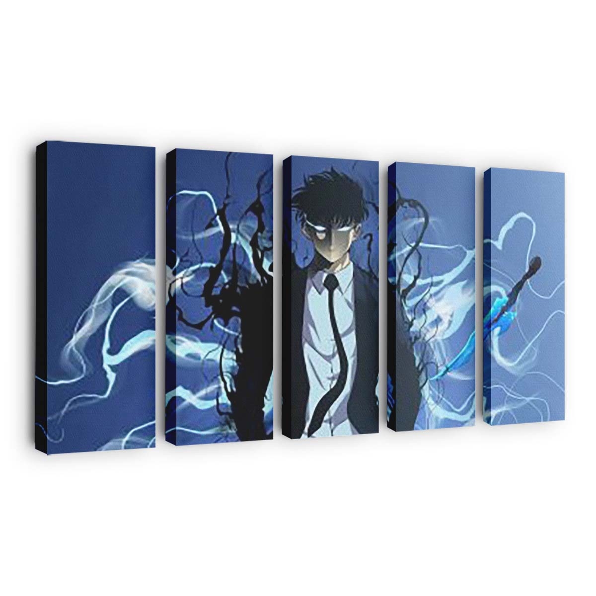 Sung Jinwoo Baruka Dagger Solo Leveling - Anime Leinwandbild - Wanddeko th sung jinwoo baruka dagger solo leveling live wallpaper