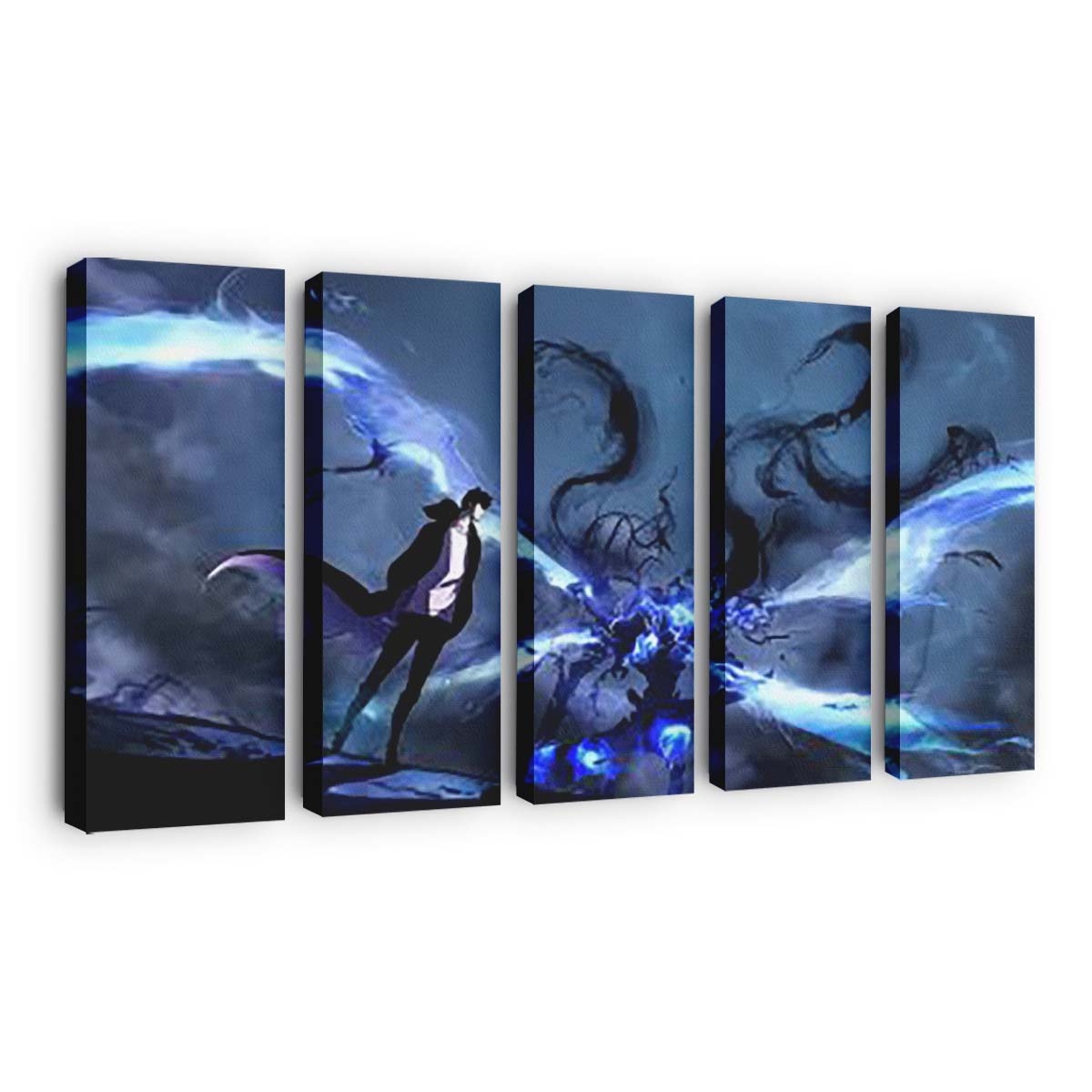 Sung Jinwoo Beru Solo Leveling - Anime Leinwandbild - Wanddeko th sung jinwoo beru solo leveling live wallpaper