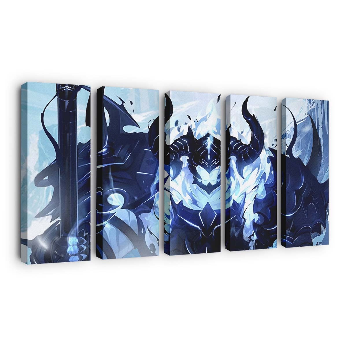 Who Is Iron In Solo Leveling - Anime Leinwandbild - Wanddeko who is iron in solo leveling