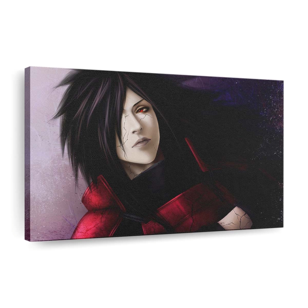 Anime Naruto Shippuuden Darkness Fictional Character Black Hair Uchiha Madara - Anime Wandbild - Leinwandbild 5 animenaruto shippuudendarknessfictional characterblack hairuchiha madara