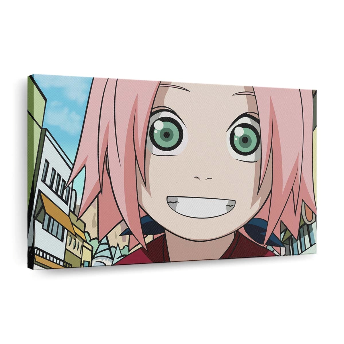 illustrationcityanimecartoonharuno sakuragirl