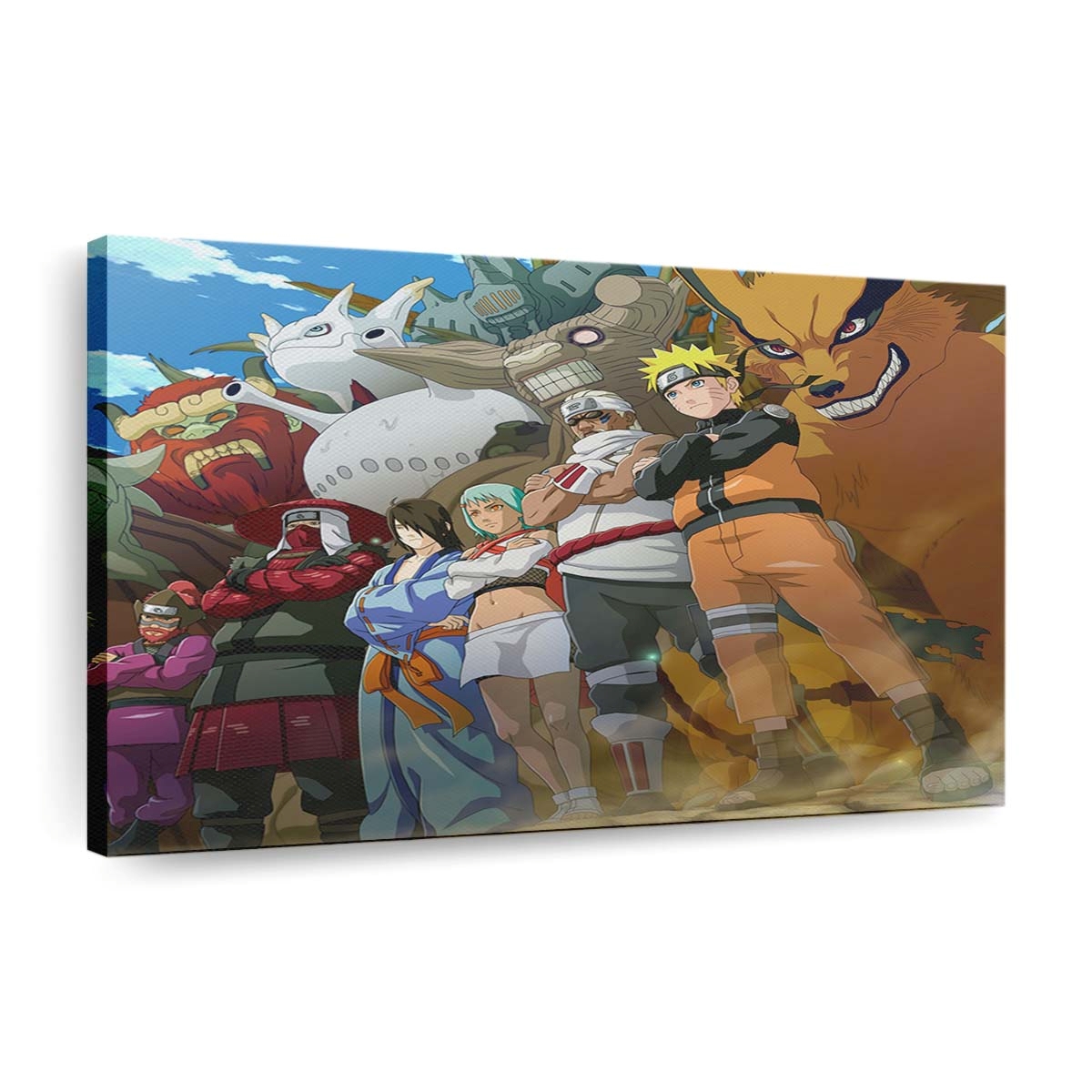 Naruto Shippuuden Ronald Mcdonald Shona - Anime Wandbild - Leinwandbild 5 naruto shippuudenronald mcdonaldshona