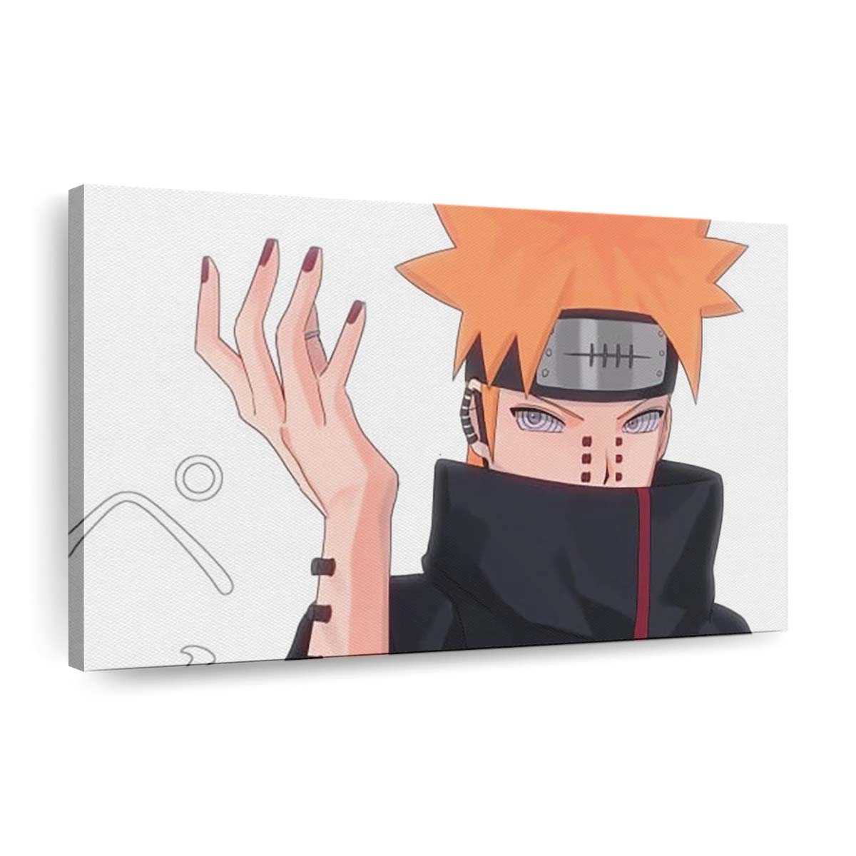 th redhead naruto black dress white background hd pain