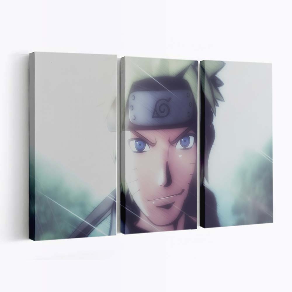 Anime Boys Black Hair Naruto Shippuuden Uzumaki Naruto Konoha - Anime Wandbild - Leinwandbild animeanime boysblack hairnaruto shippuudenuzumaki narutokonoha