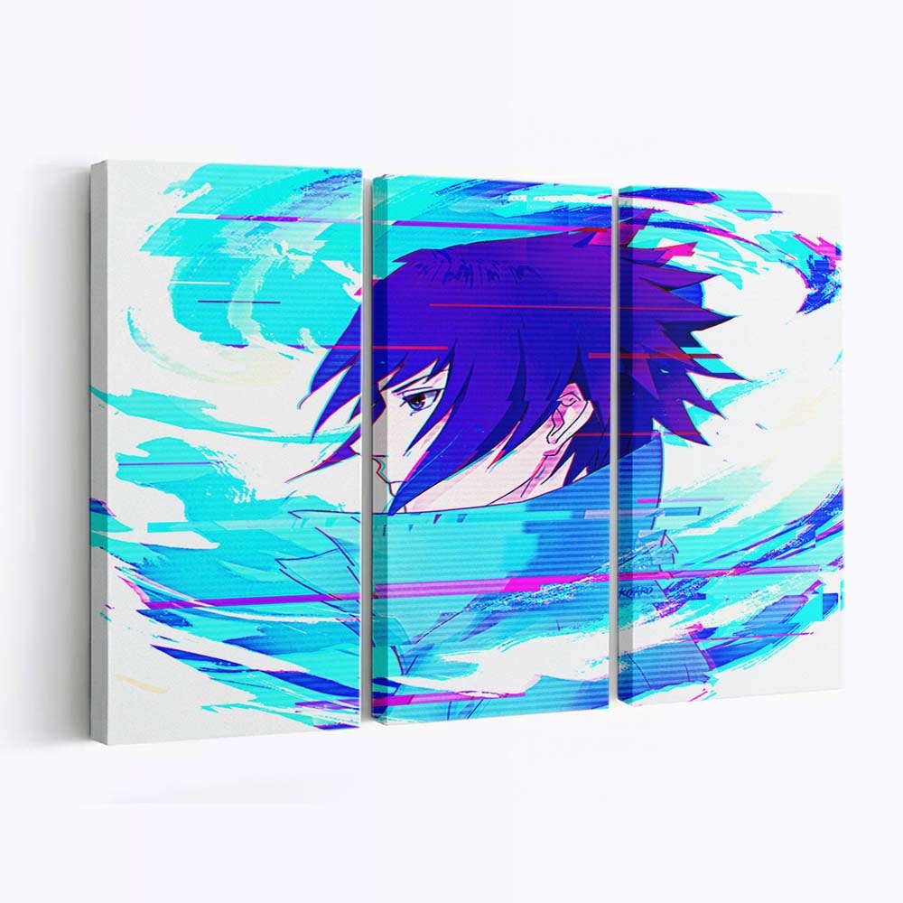 Anime Girls Naruto Anime Shippuuden Anime Boys Uchiha Sasuke - Anime Wandbild - Leinwandbild animeanime girlsnaruto animenaruto shippuudenanime boysuchiha sasuke