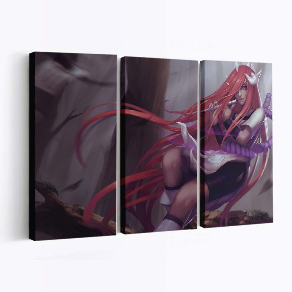 Anime Girls Naruto Anime Tayuya Naruto Bike Shorts Spandex - Anime Wandbild - Leinwandbild animeanime girlsnaruto animetayuya narutobike