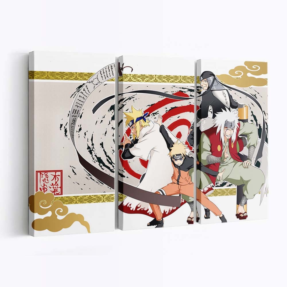Anime Artwork Game Manga Naruto - Anime Wandbild - Leinwandbild animeartwork1900x1343