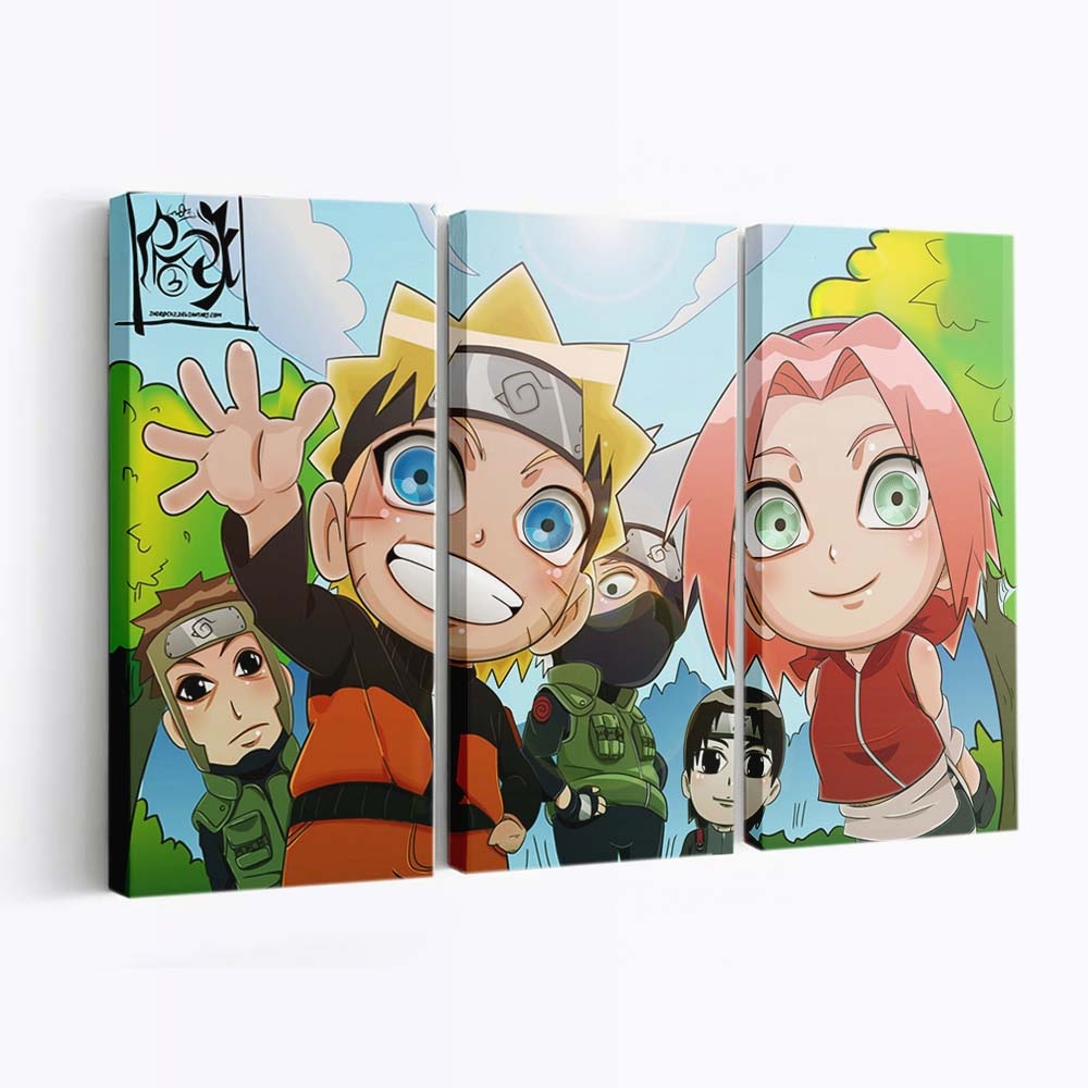 Naruto Kriegerseele – Mut In Jedem Pinselstrich - Anime Wandbild - Leinwandbild animeartworkgamemanganaruto2083x1410