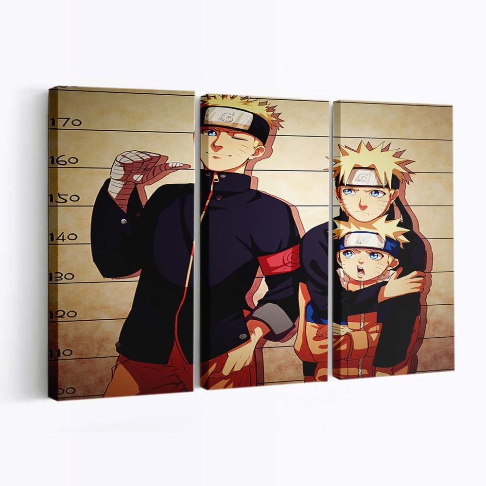 Naruto Geist Der Kunst – Emotion In Form Gegossen - Anime Wandbild - Leinwandbild animeartworkgamemanganaruto3224x3224