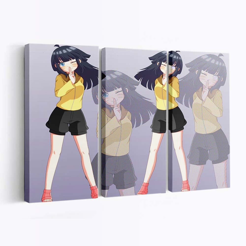 Naruto Manga Held – Das Gesicht Der Hoffnung - Anime Wandbild - Leinwandbild animeartworkgamemanganaruto4000x3261