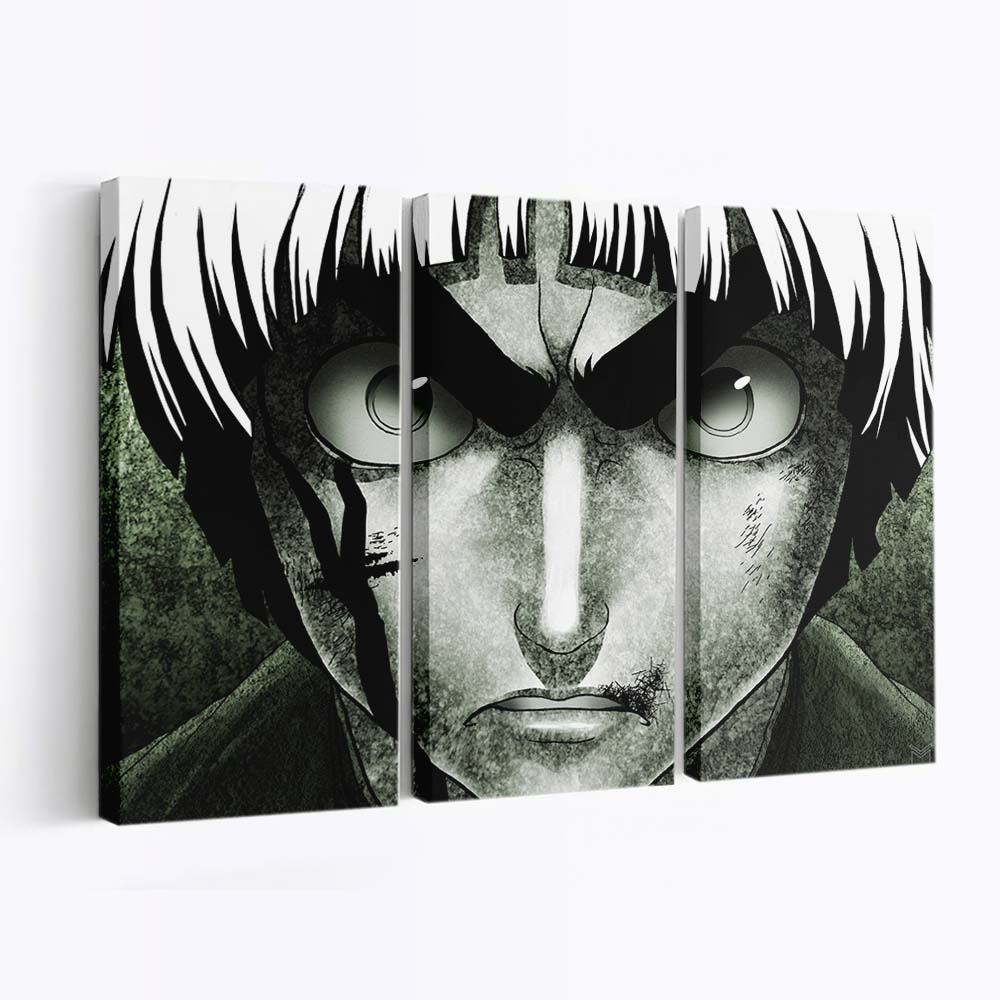 Naruto Manga Flammen – Brennende Träume - Anime Wandbild - Leinwandbild animeartworkgamemanganaruto4343x3071