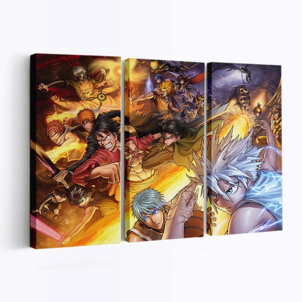 Anime Dragon Ball Code Geass Lamperouge Lelouch Kaneki Ken Tokyo Ghoul - Anime Wandbild - Leinwandbild animedragon ballcode geasslamperouge lelouchkaneki kentokyo ghoul