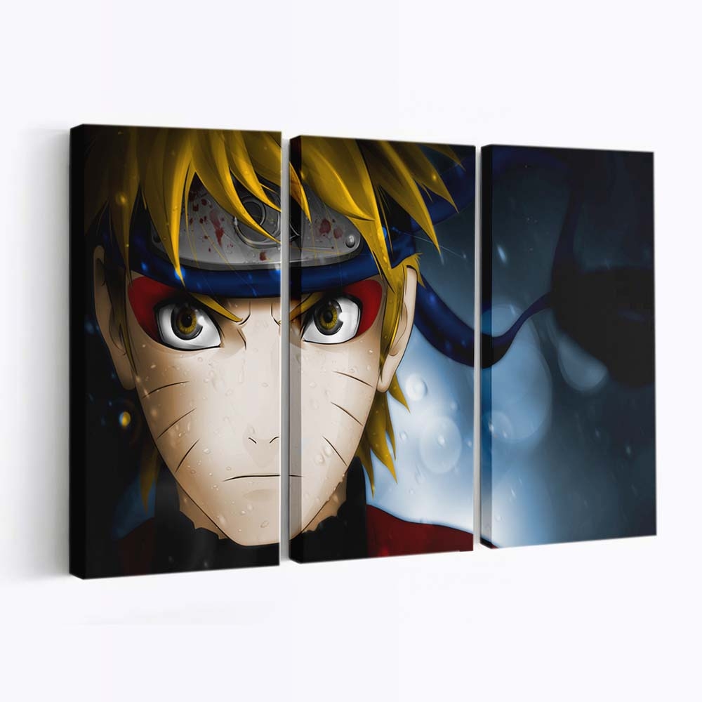 Anime Manga Naruto Shippuuden Uzumaki Naruto - Anime Wandbild - Leinwandbild animemanganaruto shippuuden2560x1440 pxuzumaki naruto