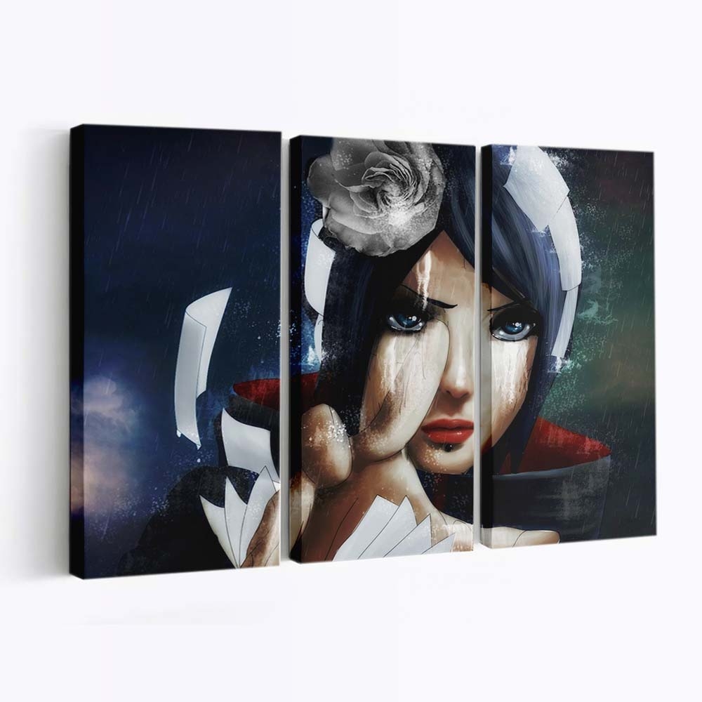 Anime Naruto Shippuuden Akatsuki - Anime Wandbild - Leinwandbild animenaruto shippuudenakatsuki