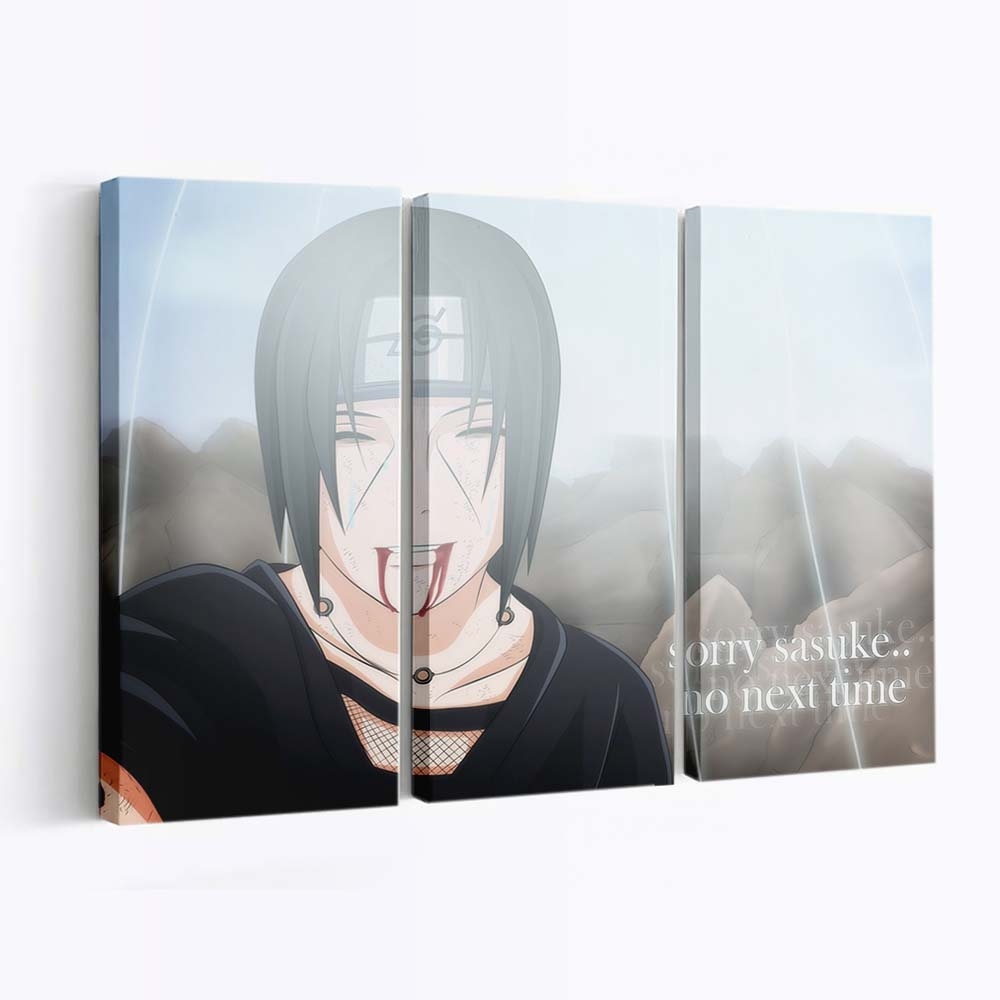 Anime Naruto Shippuuden Uchiha Itachi - Anime Wandbild - Leinwandbild animenaruto shippuudenuchiha itachiscreenshotcomputer wallpaper