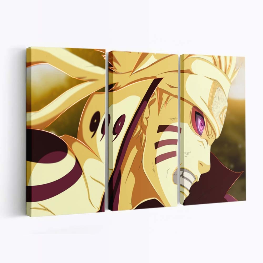 Anime Naruto Shippuuden Uzumaki Naruto - Anime Wandbild - Leinwandbild animenaruto shippuudenuzumaki naruto