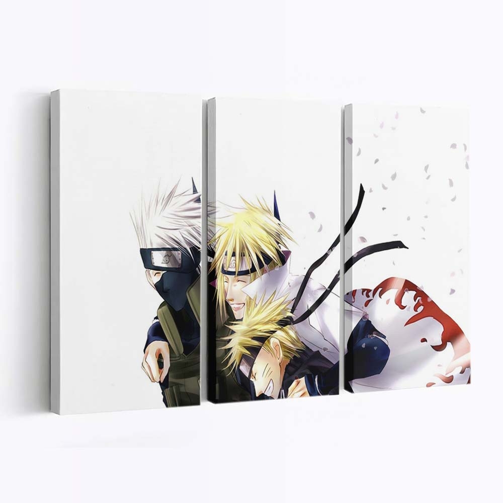 Cartoon Gesture Art Cg Artwork Happy - Anime Wandbild - Leinwandbild cartoongestureartcg artworkhappyillustration