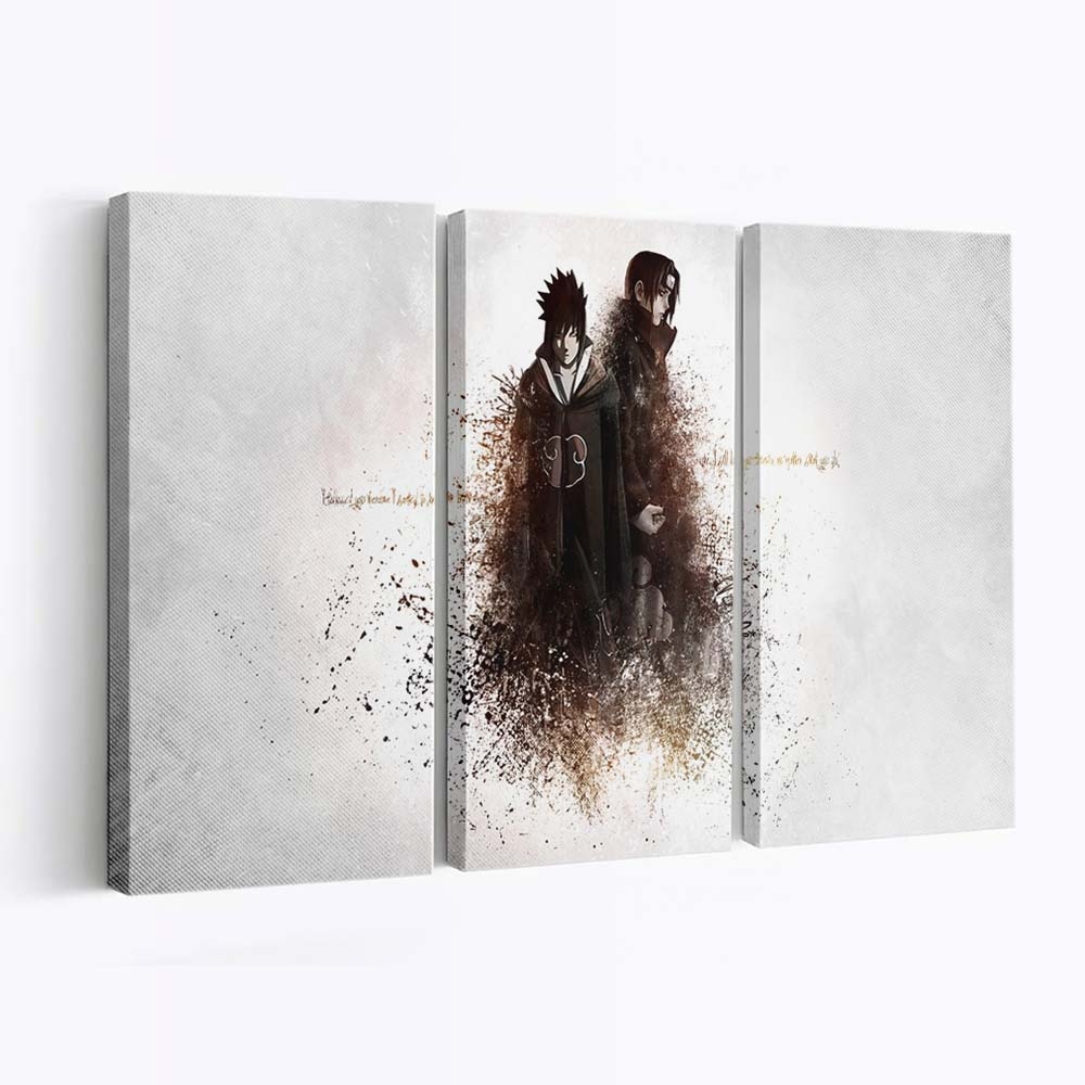 Drawing Monochrome Anime White Portrait - Anime Wandbild - Leinwandbild drawingmonochromeanimewhiteportraitphotography