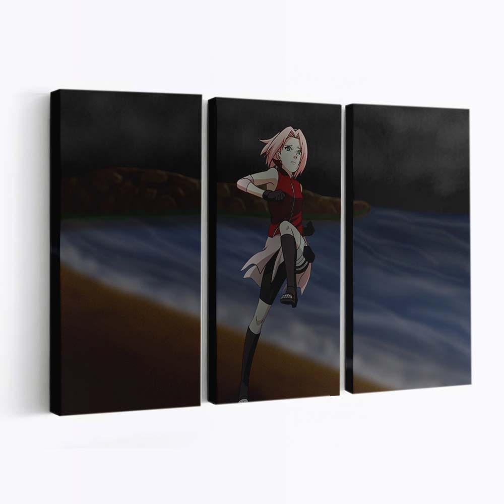 Haruno Sakura Naruto Shippuuden - Anime Wandbild - Leinwandbild haruno sakuranaruto shippuuden1680x1050