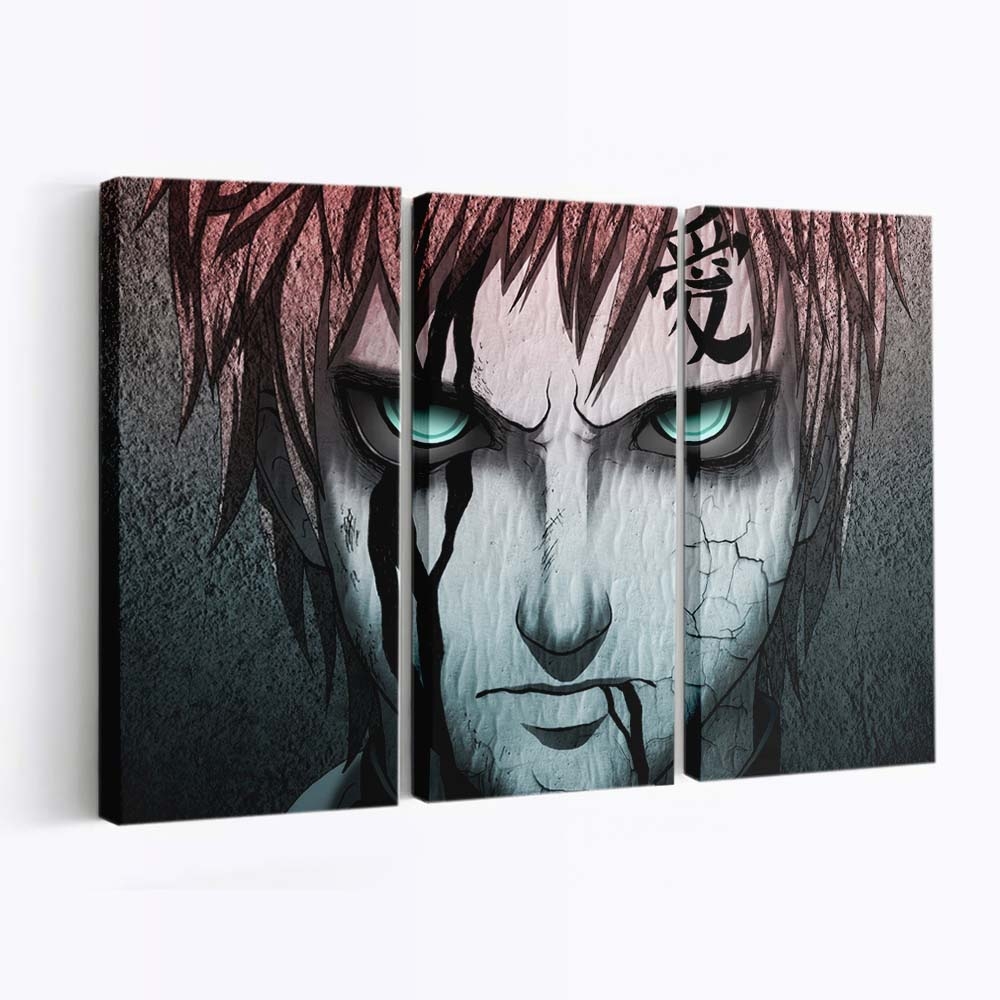 Anime Boys Naruto Shippuuden Drawing Artwork - Anime Wandbild - Leinwandbild illustrationanimeanime boysnaruto shippuudendrawingartwork