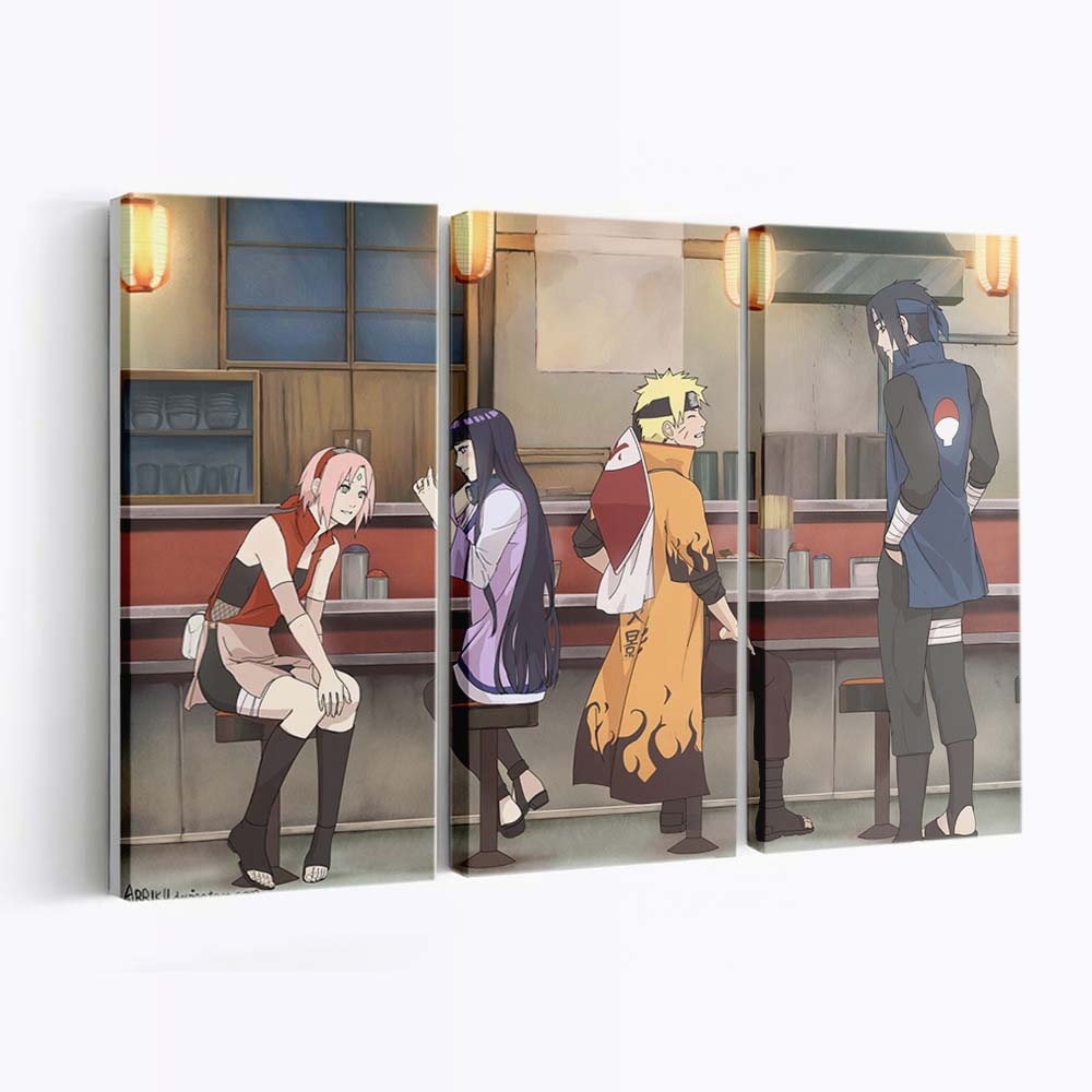 Anime Girls Cartoon Naruto Shippuuden Uzumaki Naruto - Anime Wandbild - Leinwandbild illustrationanimeanime girlscartoonnaruto shippuudenuzumaki naruto