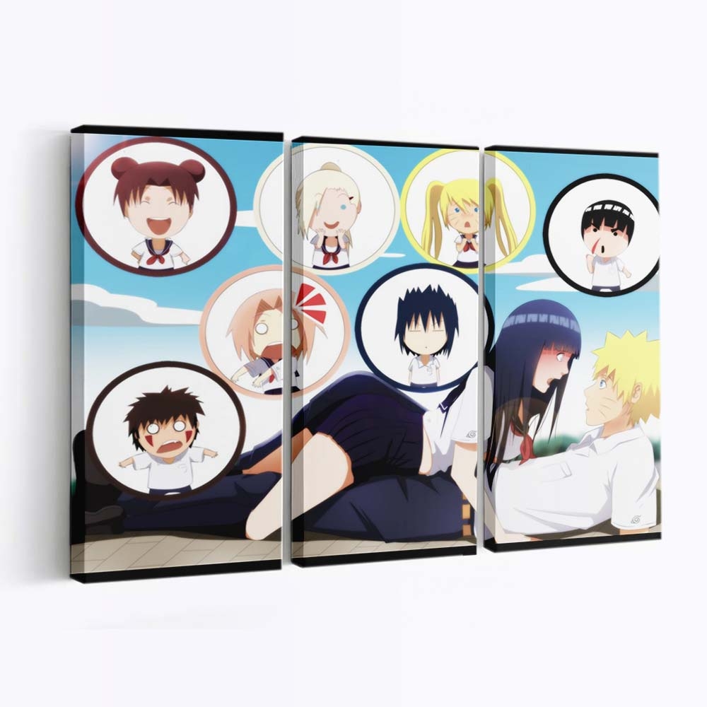 Anime Girls Cartoon Naruto Shippuuden Uzumaki Naruto - Anime Wandbild - Leinwandbild illustrationanimeanime girlscartoonnaruto shippuudenuzumaki naruto 0001