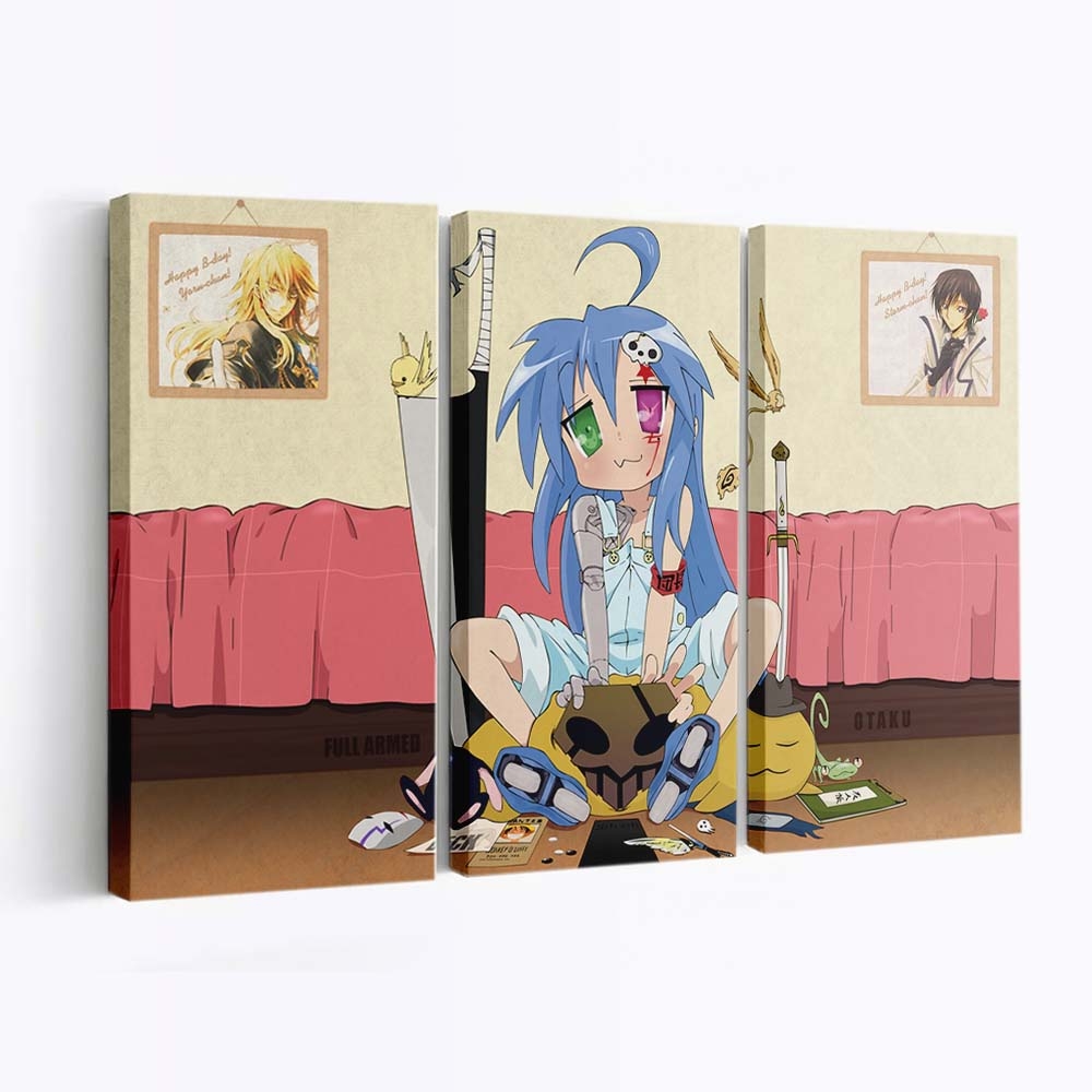 Anime Girls Cartoon Soul Eater Code Geass - Anime Wandbild - Leinwandbild illustrationanimeanime girlscartoonsoul eatercode geass