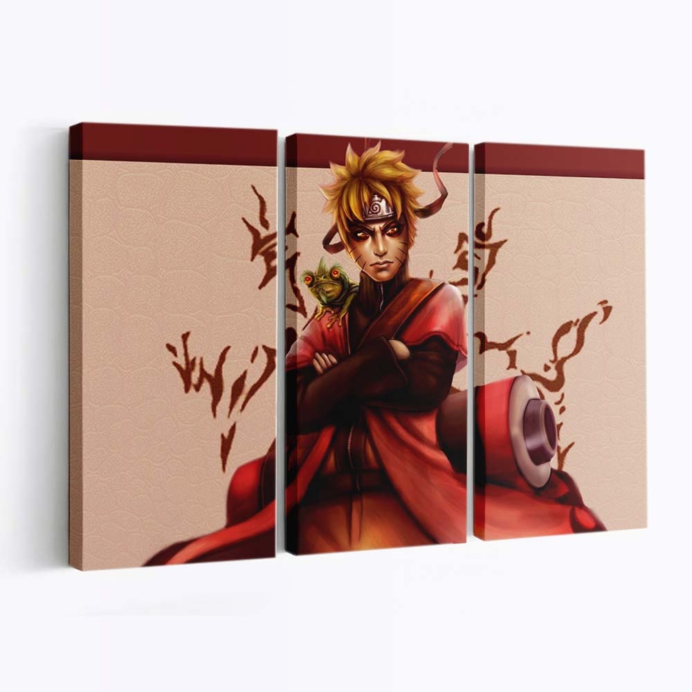 Anime Cartoon Naruto Shippuuden Anime Boys Manga - Anime Wandbild - Leinwandbild illustrationanimecartoonnaruto shippuudenanime boysmanga 0001