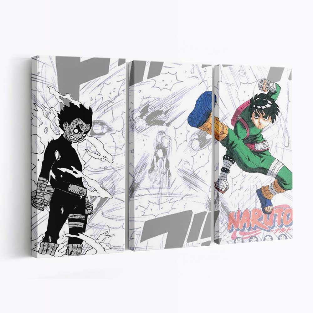 Anime Cartoon Naruto Shippuuden Manga Comics - Anime Wandbild - Leinwandbild illustrationanimecartoonnaruto shippuudenmangacomics