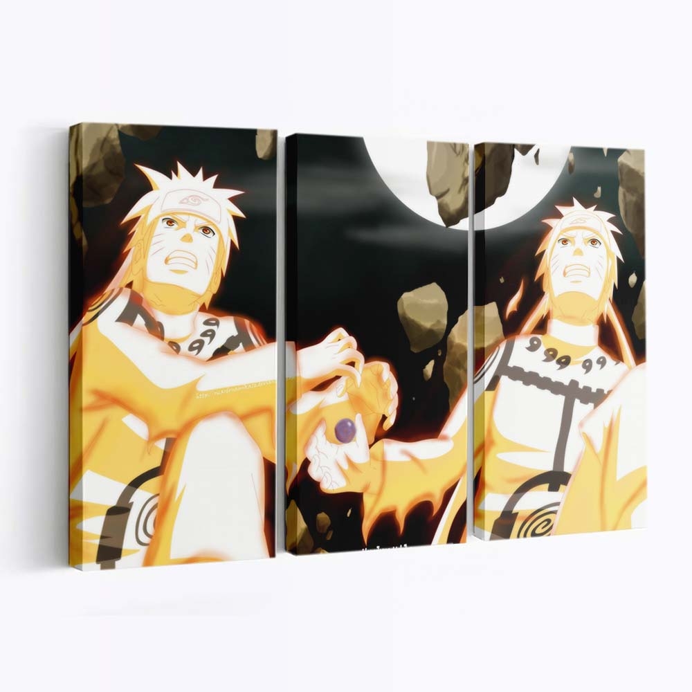 Anime Cartoon Naruto Shippuuden Uzumaki Naruto Hokage - Anime Wandbild - Leinwandbild illustrationanimecartoonnaruto shippuudenuzumaki narutohokage 0002