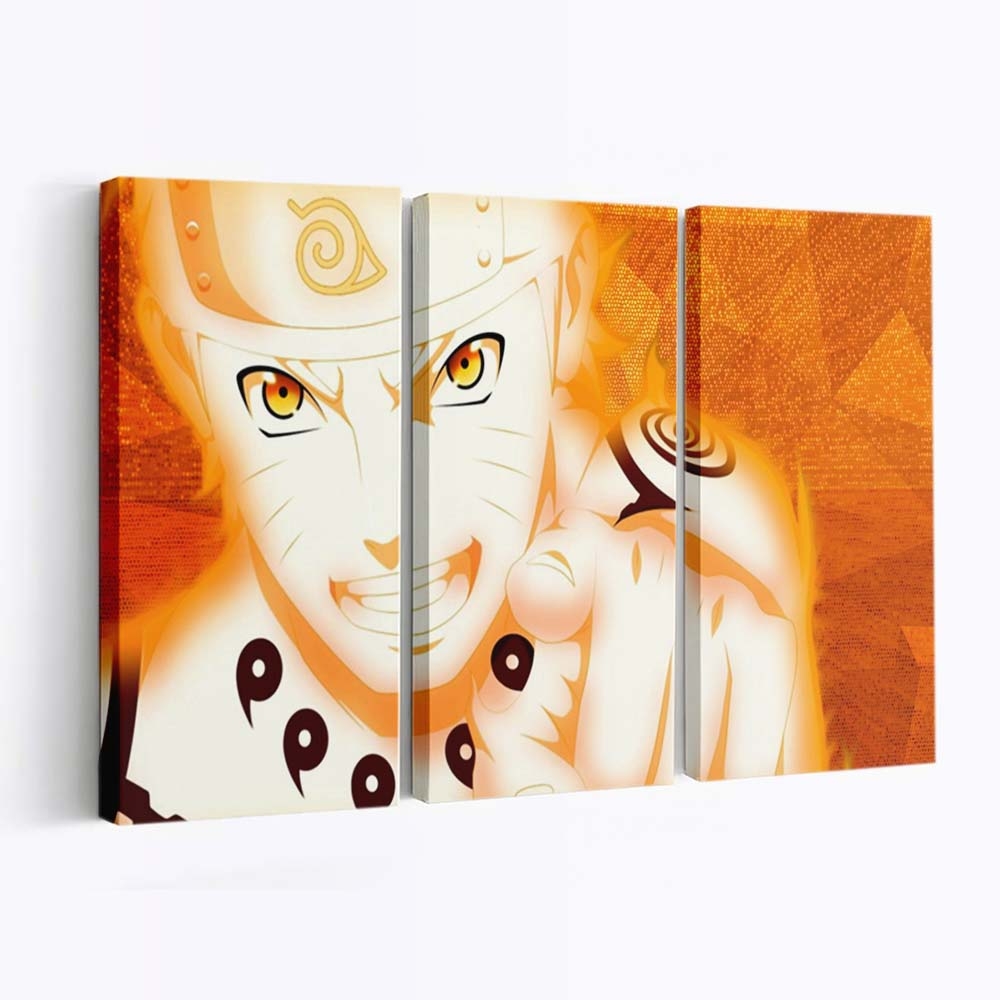 Anime Cartoon Uzumaki Naruto048X1208 Px - Anime Wandbild - Leinwandbild illustrationanimecartoonuzumaki naruto2048x1208