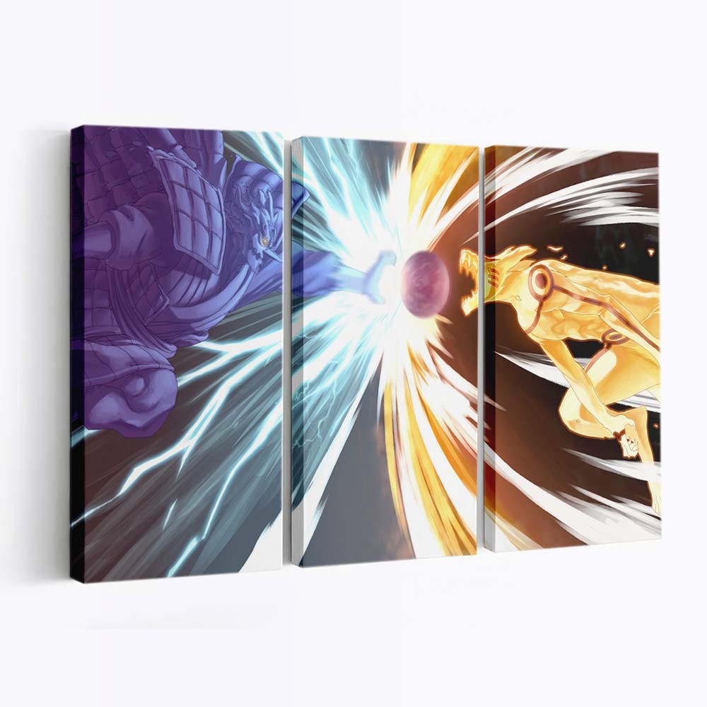 Anime Naruto Shippuuden Kyuubi Kurama Susanoo Character - Anime Wandbild - Leinwandbild illustrationanimenaruto shippuudenkyuubikuramasusanoo character