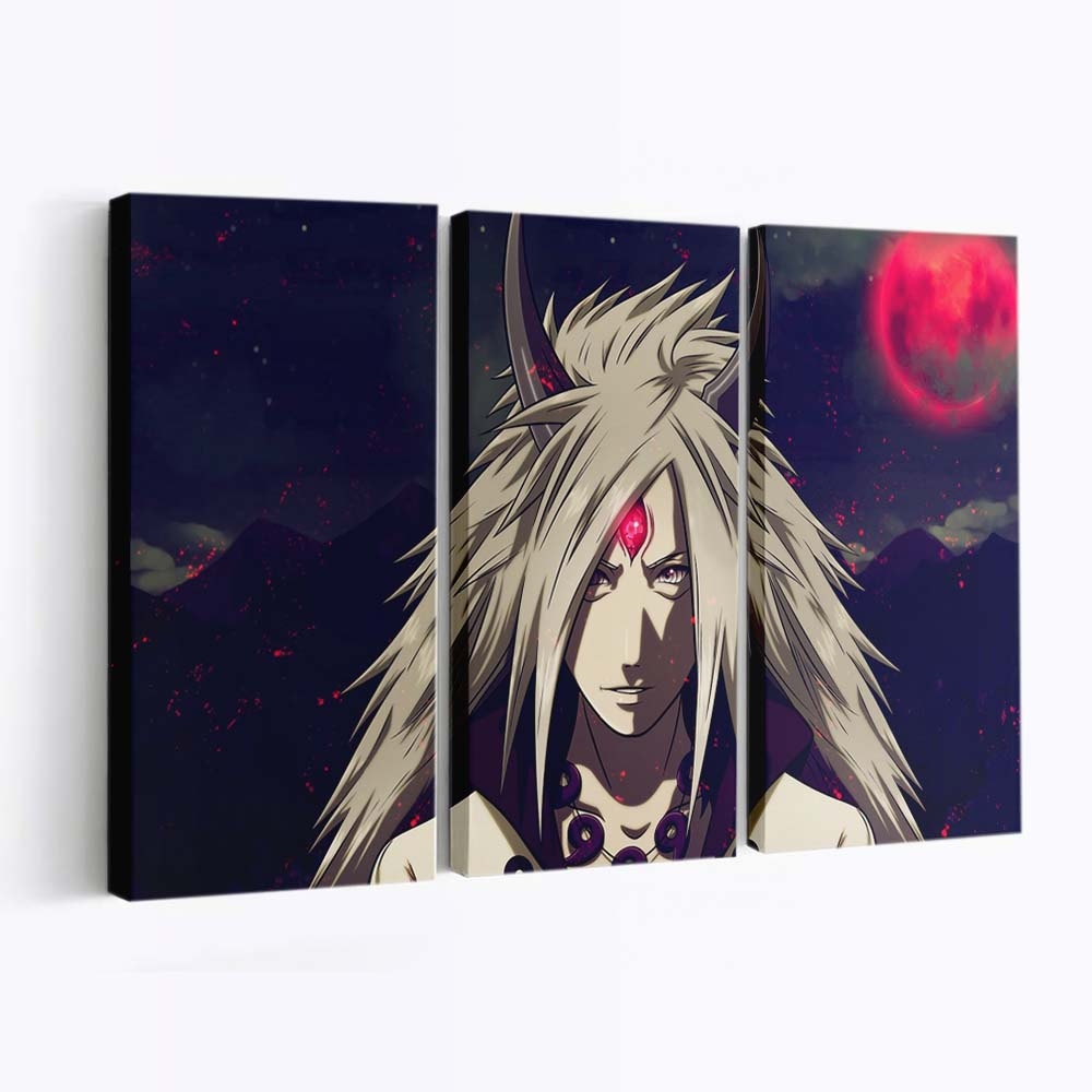 Anime Naruto Shippuuden Uchiha Madara Sage Of Six Paths Eternal Tsukuyomi - Anime Wandbild - Leinwandbild illustrationanimenaruto shippuudenuchiha madarasage of six pathseternal tsukuyomi
