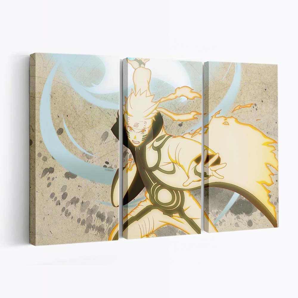 Anime Video Games Artwork Naruto Shippuden Ultimate Ninja Storm Art - Anime Wandbild - Leinwandbild illustrationanimevideo gamesartworknaruto shippuden ultimate ninja storm 4art