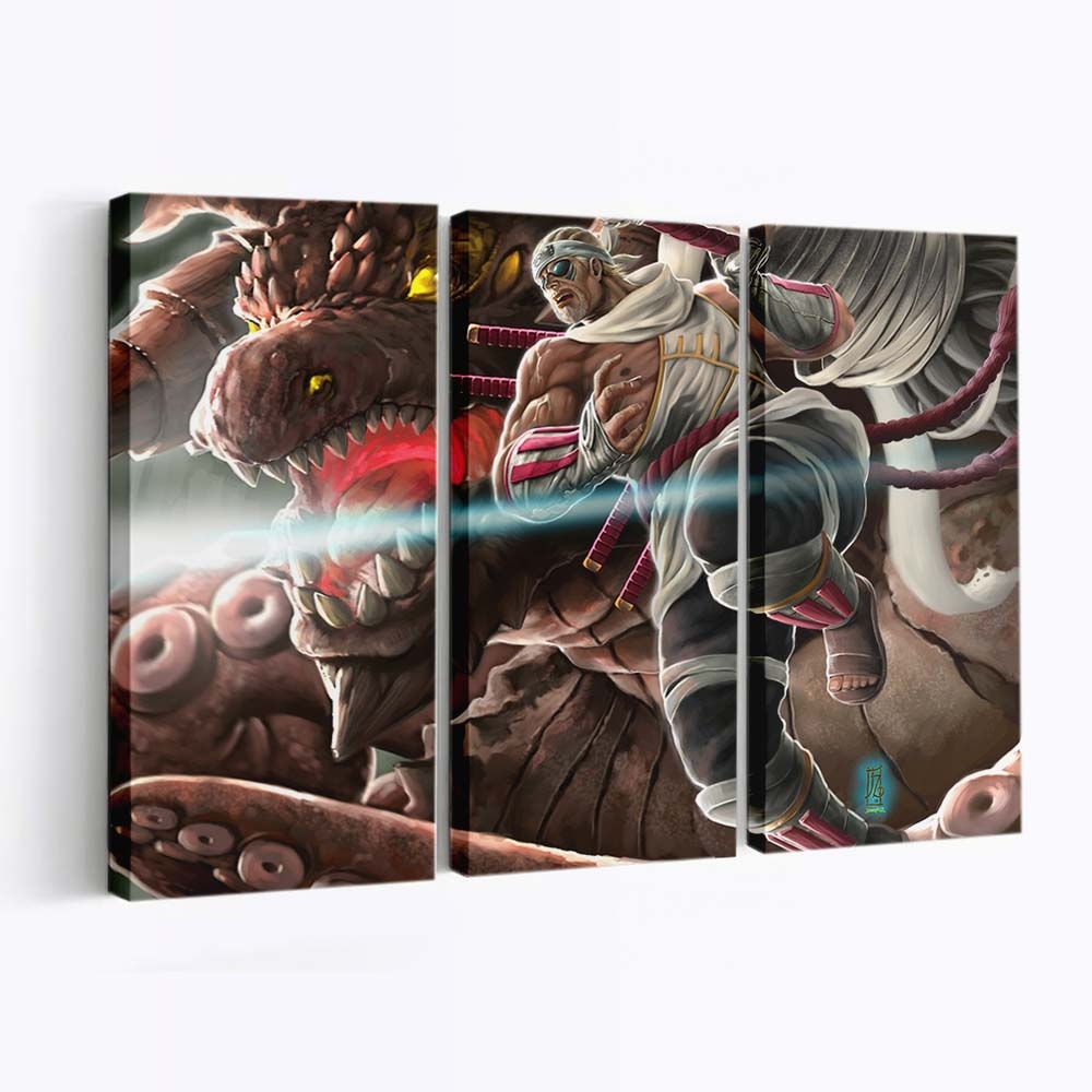 Killer Bee Naruto Shippuuden Gy Ki Naruto Eight Tails - Anime Wandbild - Leinwandbild killer beenaruto shippuudengy ki narutoeight tails