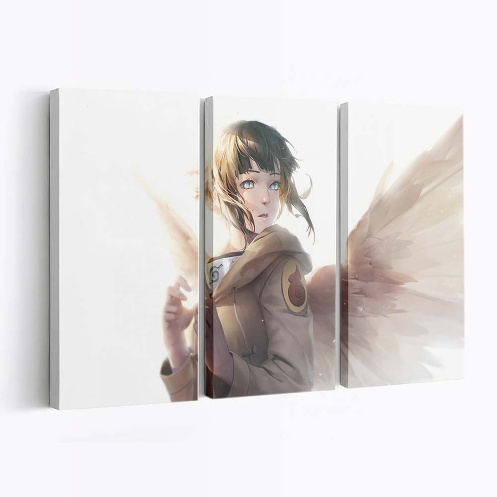 Naruto Anime Hyuuga Hinata - Anime Wandbild - Leinwandbild naruto animehyuuga hinata